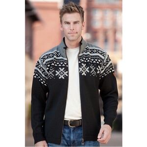 Dale of Norway Wool Dovre Jacket Black XL Unisex